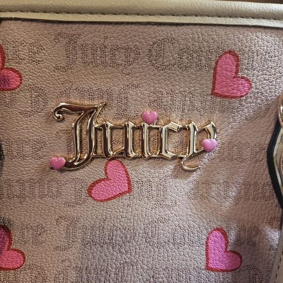 Juicy Couture Pink Heart Tote Bag - Picture 10 of 11